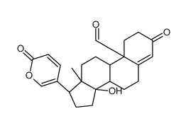 14-Hydroxy-3,19-dioxobufa-4,20,22-trienolide structure