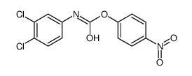 (4-nitrophenyl) N-(3,4-dichlorophenyl)carbamate Structure