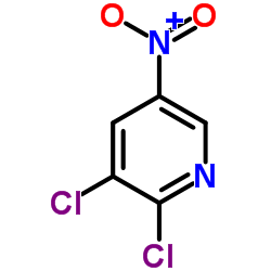 2,3-Dichloro-5-nitropyridine structure