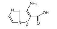 1H-Imidazo[1,2-b]pyrazole-6-carboxylicacid,7-amino-(9CI) structure