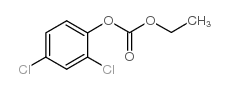 2,4-二氯苯基碳酸乙酯结构式