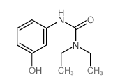 Urea,N,N-diethyl-N'-(3-hydroxyphenyl)-结构式