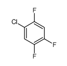 1-chloro-2,4,5-trifluorobenzene结构式