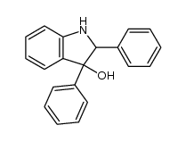 2,3-diphenyl-2,3-dihydro-indol-3-ol结构式