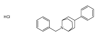 9-benzyl-3-phenyl-9-azoniabicyclo[3.3.1]nonane,chloride Structure