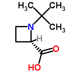 2-Azetidinecarboxylicacid,1-(1,1-dimethylethyl)-,(2S)-(9CI) structure