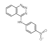 1,2,3-Benzotriazin-4-amine,N-(4-nitrophenyl)- Structure