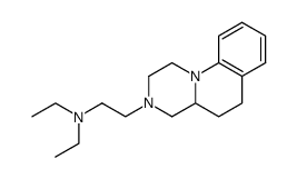 3-[2-(Diethylamino)ethyl]-2,3,4,4a,5,6-hexahydro-1H-pyrazino[1,2-a]quinoline Structure
