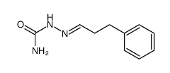 3-phenyl-propionaldehyde semicarbazone结构式