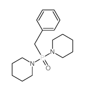 Phosphine oxide,benzyldipiperidino- (8CI)结构式