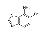 6-Bromobenzo[d]thiazol-7-amine结构式