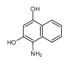 4-amino-naphthalene-1,3-diol Structure