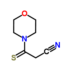 3-(4-Morpholinyl)-3-thioxopropanenitrile结构式