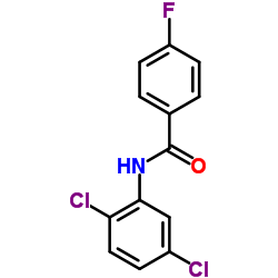 N-(2,5-Dichlorophenyl)-4-fluorobenzamide structure