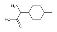 amino-(4-methyl-cyclohexyl)-acetic acid Structure