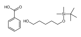 benzoic acid,5-[tert-butyl(dimethyl)silyl]oxypentan-1-ol Structure