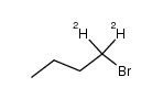 d2-1,1 butyl bromide结构式