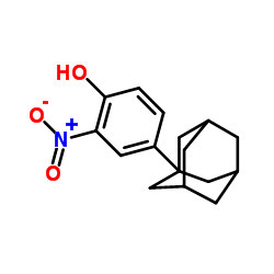 4-(1-ADAMANTYL)-2-NITROPHENOL结构式