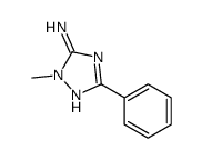 1-methyl-3-phenyl-1H-1,2,4-triazol-5-amine(SALTDATA: HCl H2O)结构式