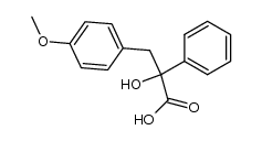 3-(4-methoxyphenyl)-2-phenyl-2-hydroxypropanoic Structure