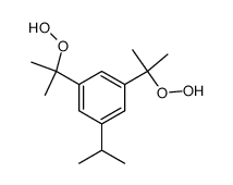 1,3-bis-(α-hydroperoxy-isopropyl)-5-isopropyl-benzene Structure