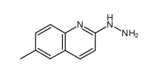 6-methyl-2-hydrazinoquinoline结构式