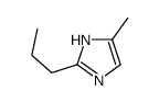 4-甲基-2-丙基-1H-咪唑结构式