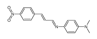 N,N-dimethyl-N'-(4-nitro-cinnamylidene)-p-phenylenediamine Structure