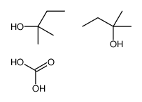 carbonic acid,2-methylbutan-2-ol结构式