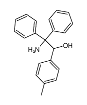 2-Amino-2,2-diphenyl-1-p-tolyl-ethanol Structure