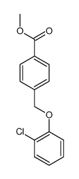 Methyl4-((2-chlorophenoxy)methyl)benzoate Structure