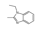 1-Ethyl-2-methyl-1H-benzimidazole Structure