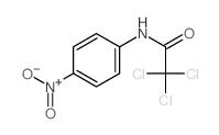 2,2,2-trichloro-N-(4-nitrophenyl)acetamide structure