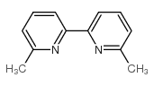 6,6′-二甲基-2,2′-联吡啶结构式