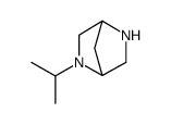 2-isopropyl-2,5-diazabicyclo[2.2.1]heptane Structure