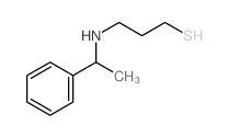 1-Propanethiol,3-[(1-phenylethyl)amino]-结构式