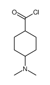 4-(dimethylamino)cyclohexane-1-carbonyl chloride结构式