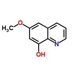 6-Methoxy-8-quinolinol structure