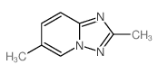 [1,2,4]Triazolo[1,5-a]pyridine, 2,6-dimethyl- structure