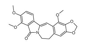 5,6-Dihydro-9,10,14-trimethoxy-8H-1,3-dioxolo[4,5-h]isoindolo[1,2-b][3]benzazepin-8-one picture