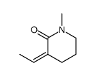 3-ethylidene-1-methylpiperidin-2-one Structure