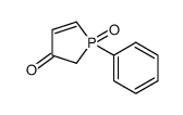 1-oxo-1-phenyl-2H-1λ5-phosphol-3-one结构式