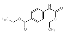 ethyl 4-(ethoxycarbonylamino)benzoate Structure
