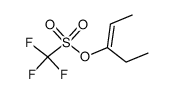 E-2-Penten-3-yl-triflate Structure