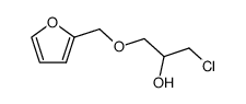 1-Chloro-3-furfuryloxypropan-2-ol结构式