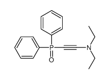 2-diphenylphosphoryl-N,N-diethylethynamine结构式