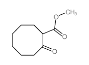 Cyclooctanecarboxylicacid, 2-oxo-, methyl ester structure