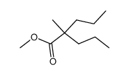 2-propyl-2-methyl-pentanoic acid methyl ester Structure