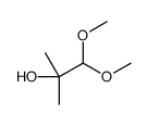 1,1-dimethoxy-2-methylpropan-2-ol结构式