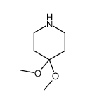 4,4-dimethoxypiperidine结构式